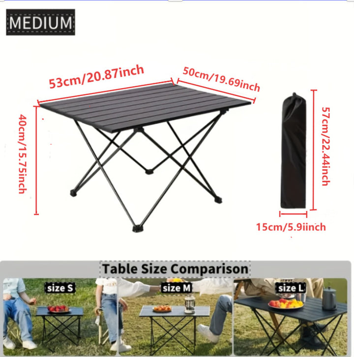 Dame Lett Campingfaltbord Skanto