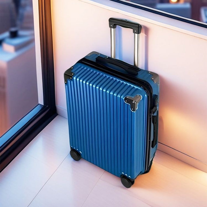 Hardshell Reise koffert med moderne 360-graders hjul og sikkert tallås Skanto