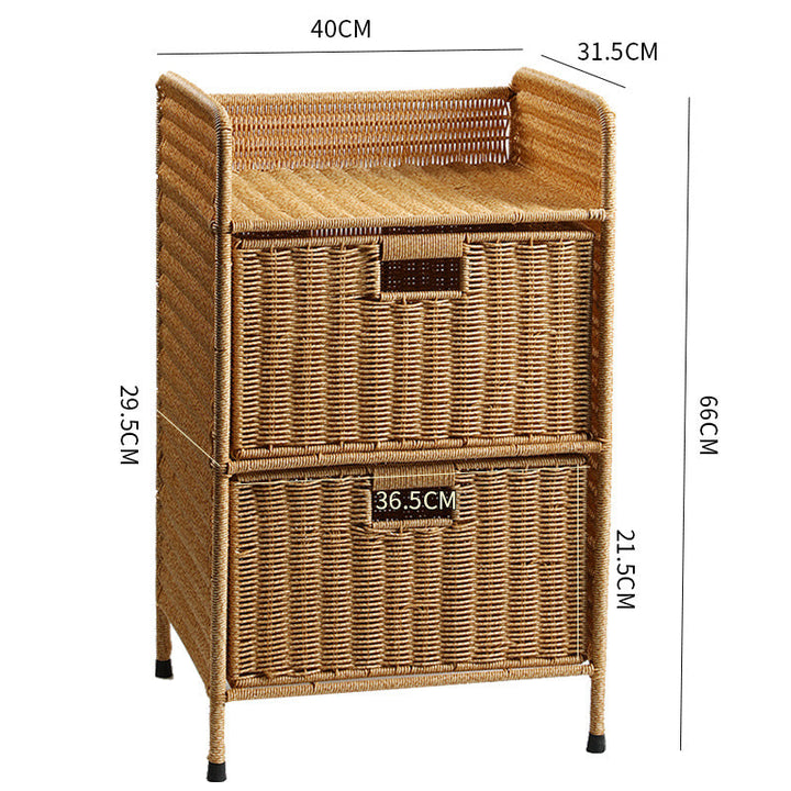 Multi-Tiered Woven Storage Unit Skanto