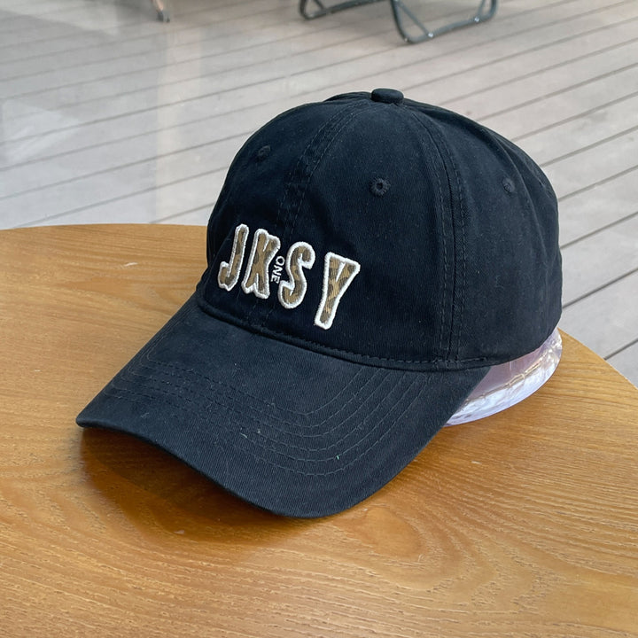 Unisex Casual Justerbar Brodert Caps Skanto