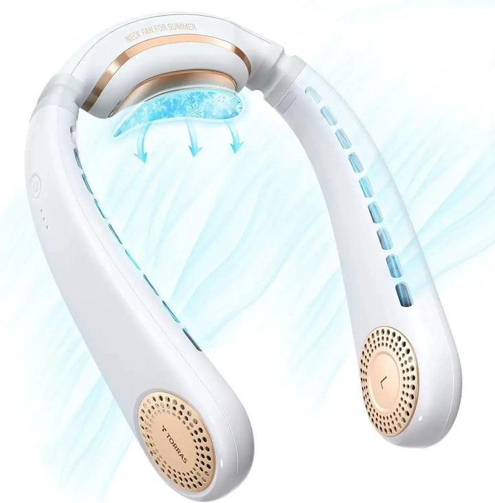Unisex en størrelse ergonomisk bladeless nakke luftkjøler med justerbare turbinnedkjølere Skanto