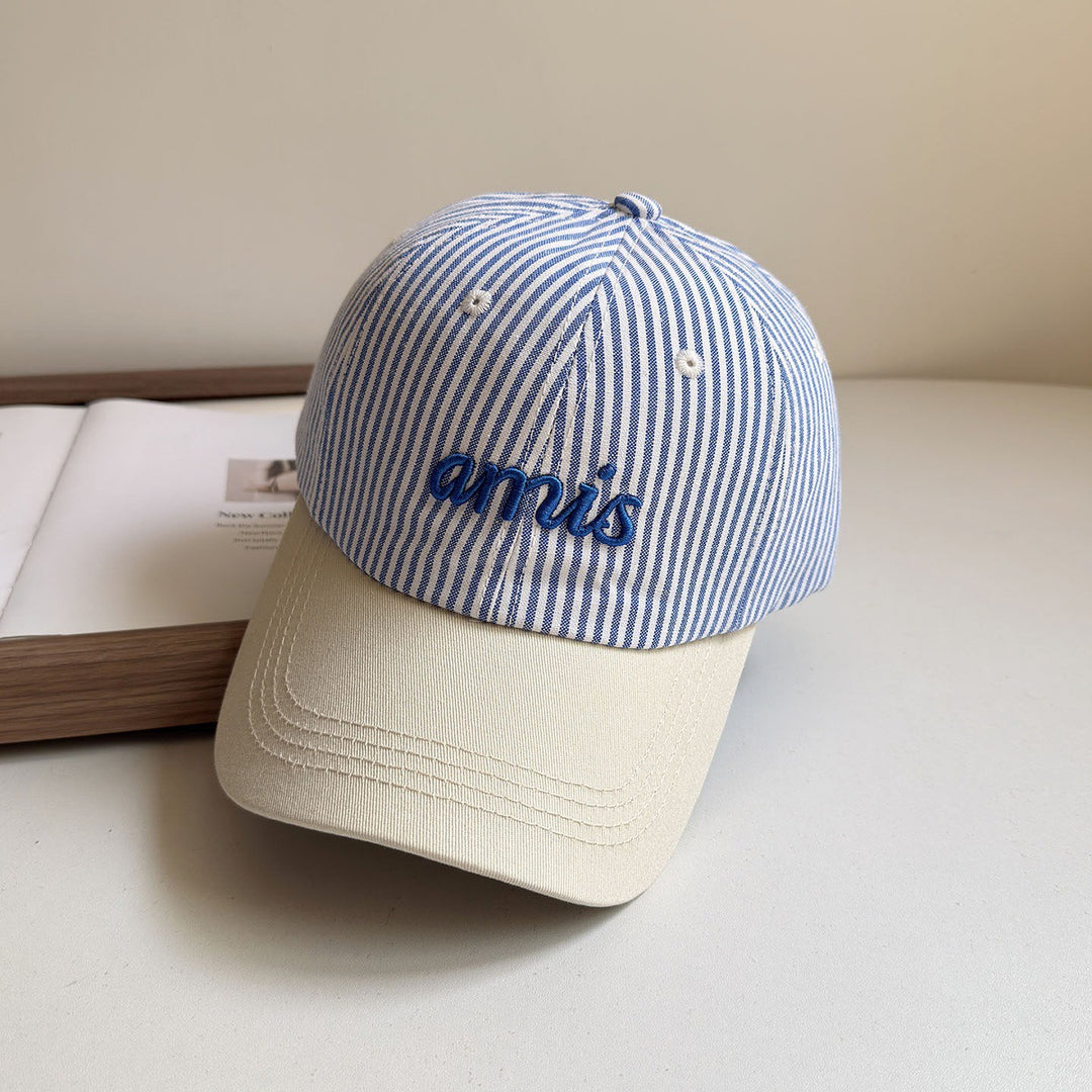 Kvinne Stripete Kategorisk Baseball Caps Skanto
