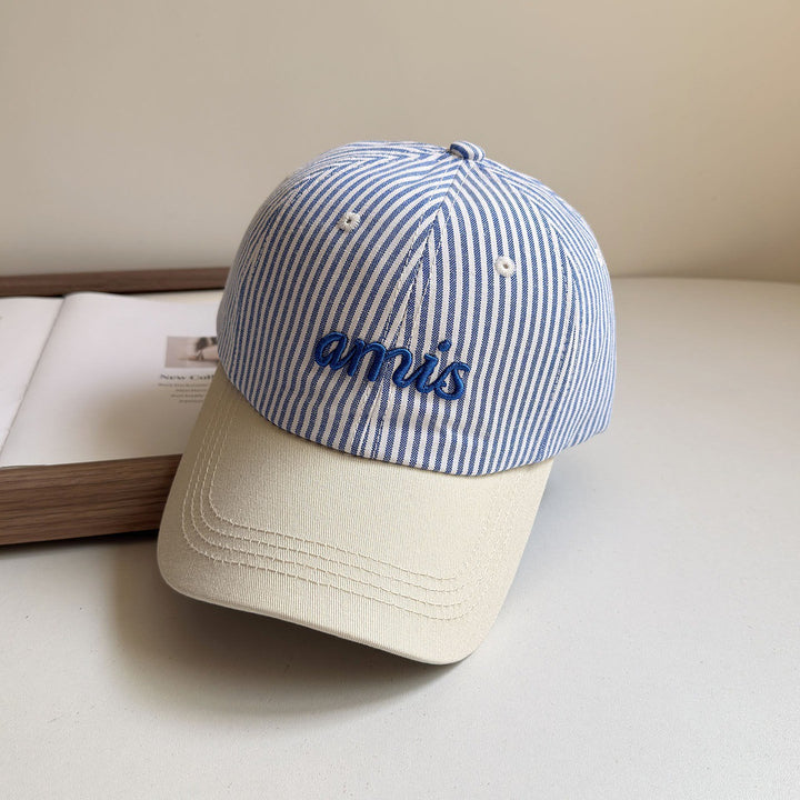 Kvinne Stripete Kategorisk Baseball Caps Skanto
