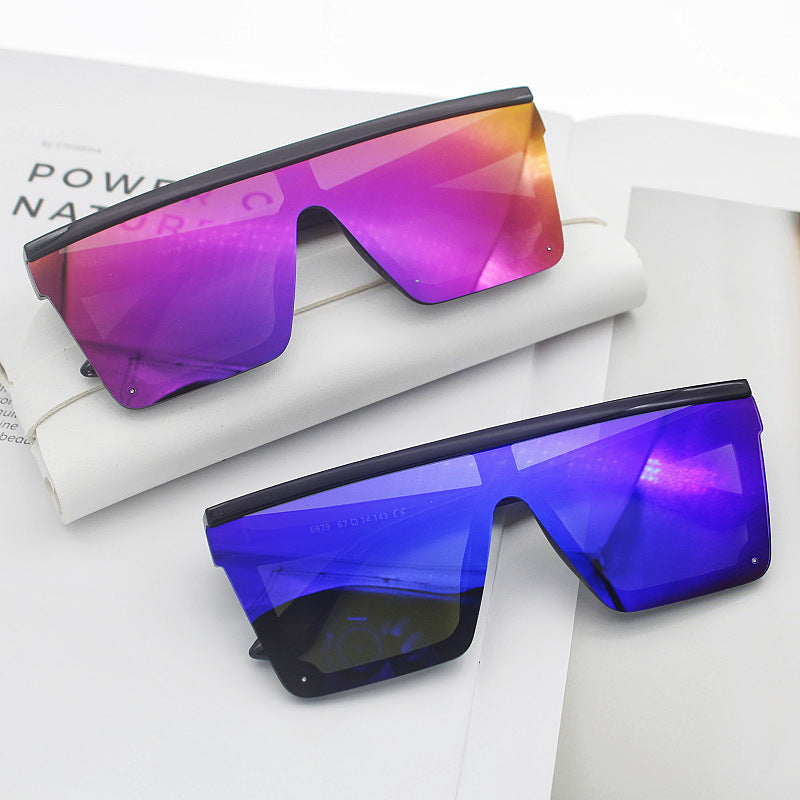 Dame Sporty solbriller i trendy Shield-design Skanto