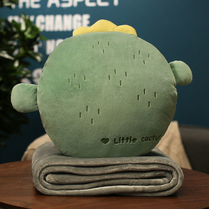 Plush gulrotpute og teppesett Skanto