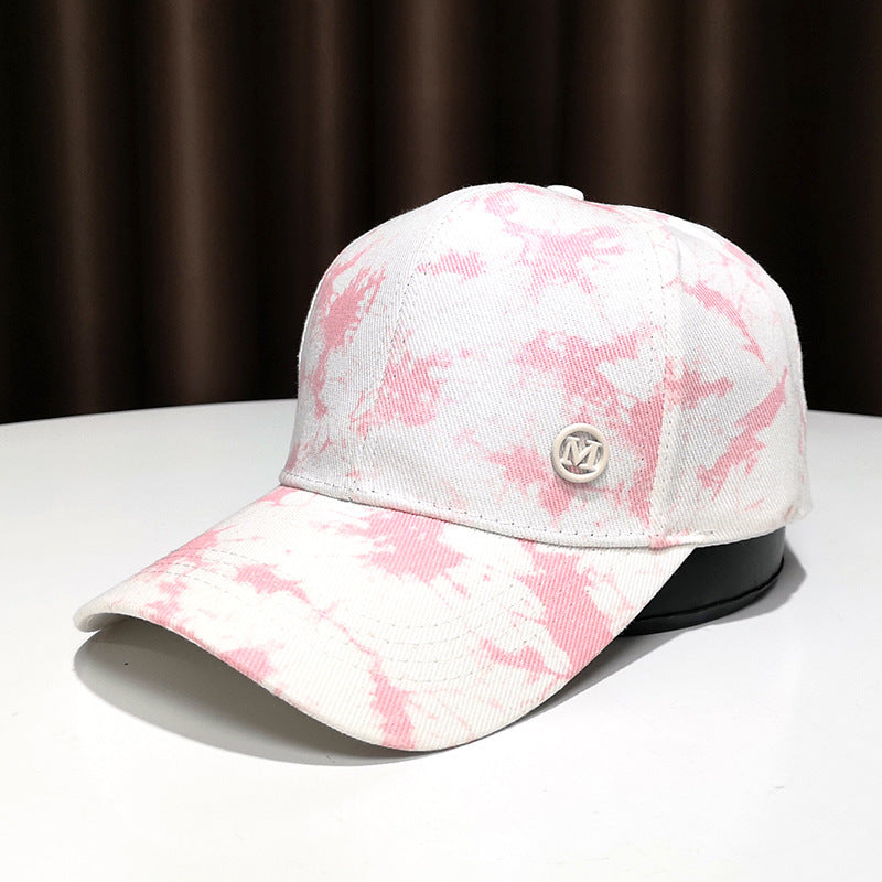 Kvinnelig Stilig Spruttrykk Baseball Caps Skanto