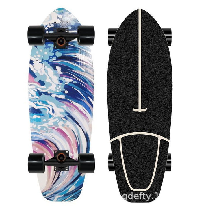Kunstnerisk Løve Design Skateboard Skanto