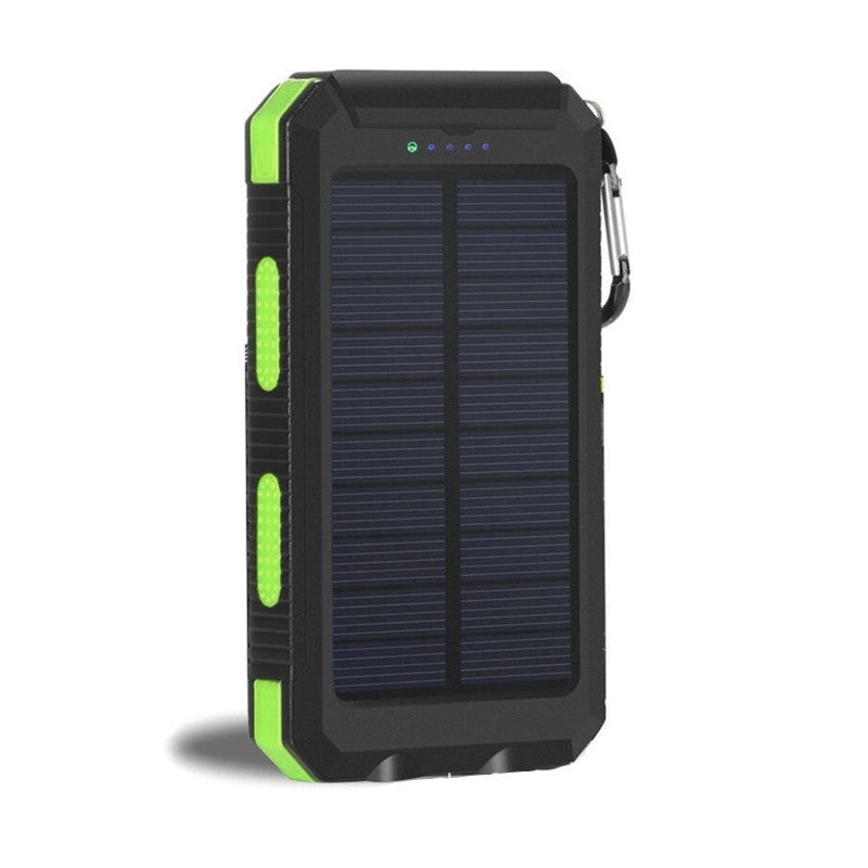 Solcelledrevet powerbank med høy kapasitet og støtsikker design Skanto