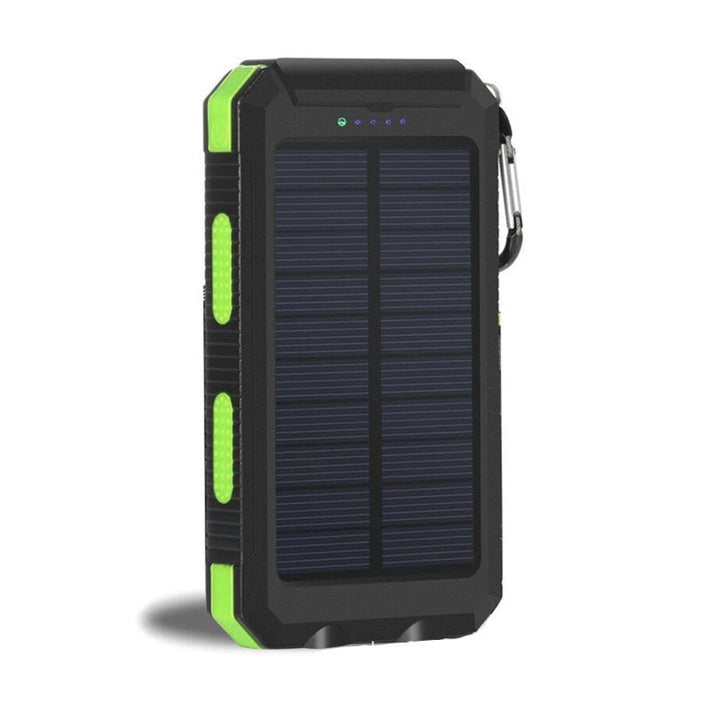 Solcelledrevet powerbank med høy kapasitet og støtsikker design Skanto