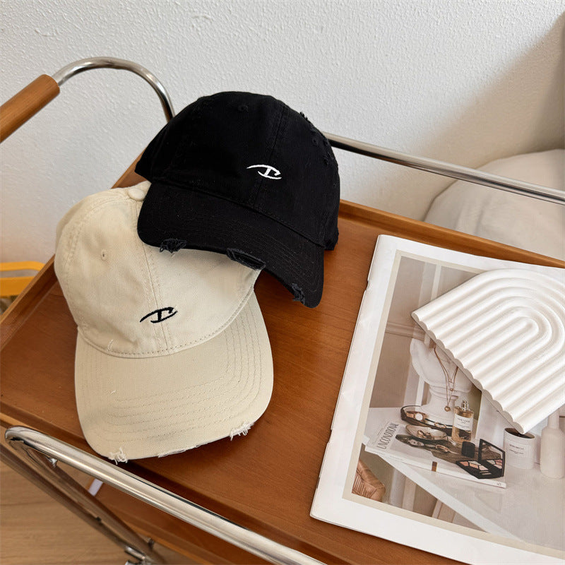Herre Slitt Bomulls Baseball Caps Skanto