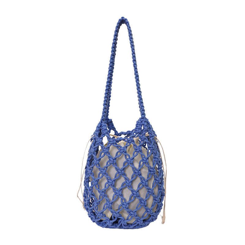 Stilig Makramee Tote Bag Skanto