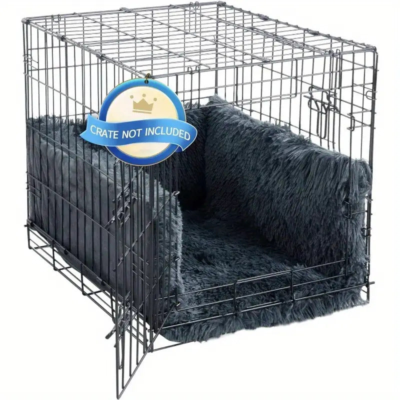 Plush  Crate Pute  Hundeseng