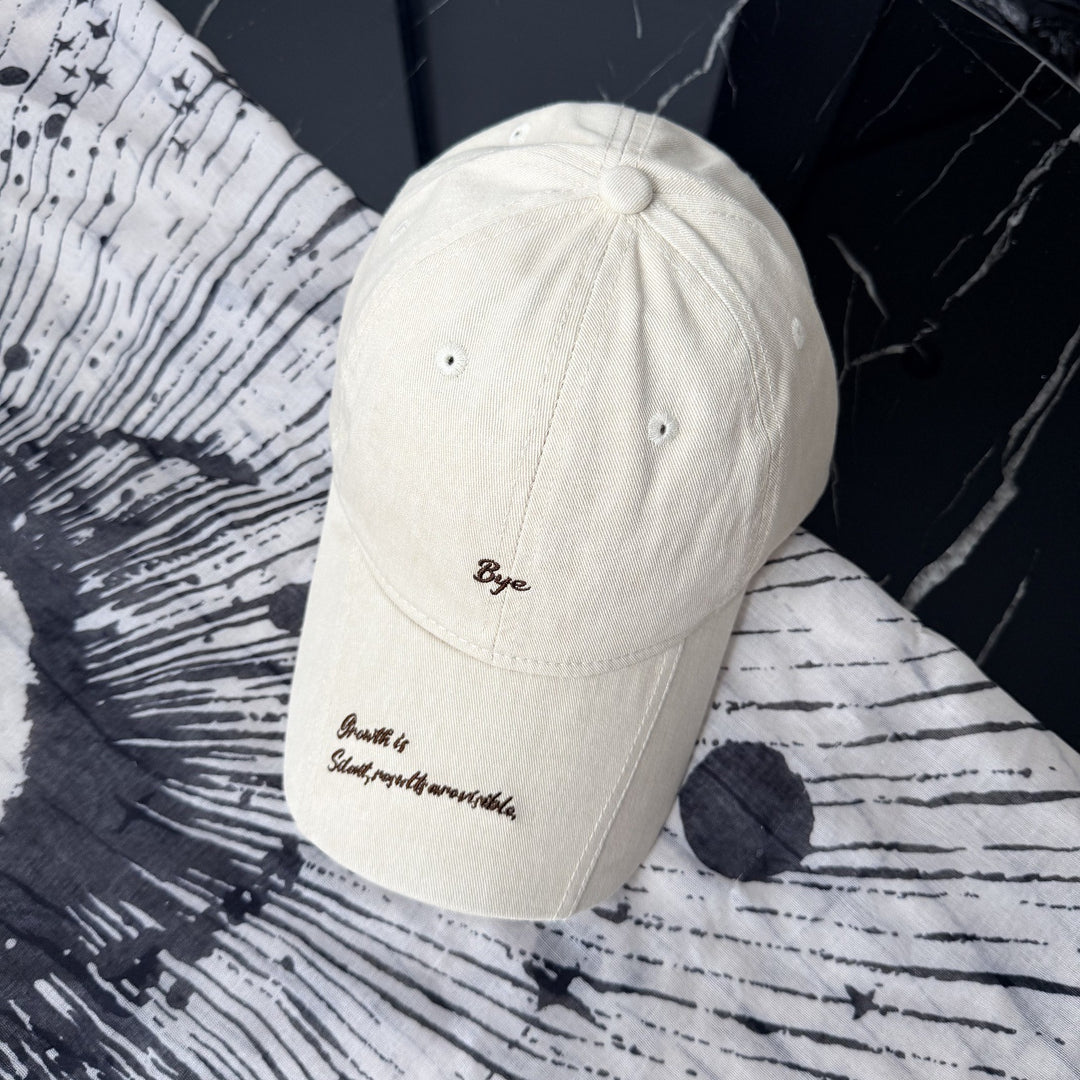 Kvinne Casual Distressed Bomulls Baseball Cap Skanto