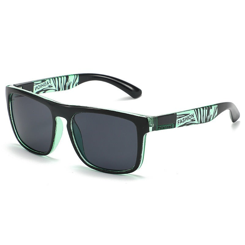 Unisex nan polarisert sports solbrille med robust plastikkramme og ergonomiske stenger Skanto