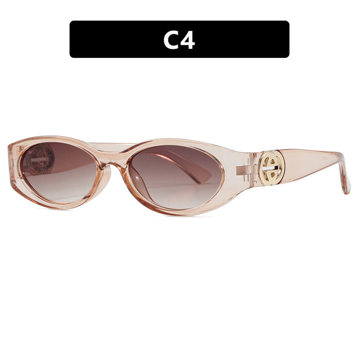 Women's Cat-Eye Sunglasses with UV Protection and Luxurious Accents Skanto