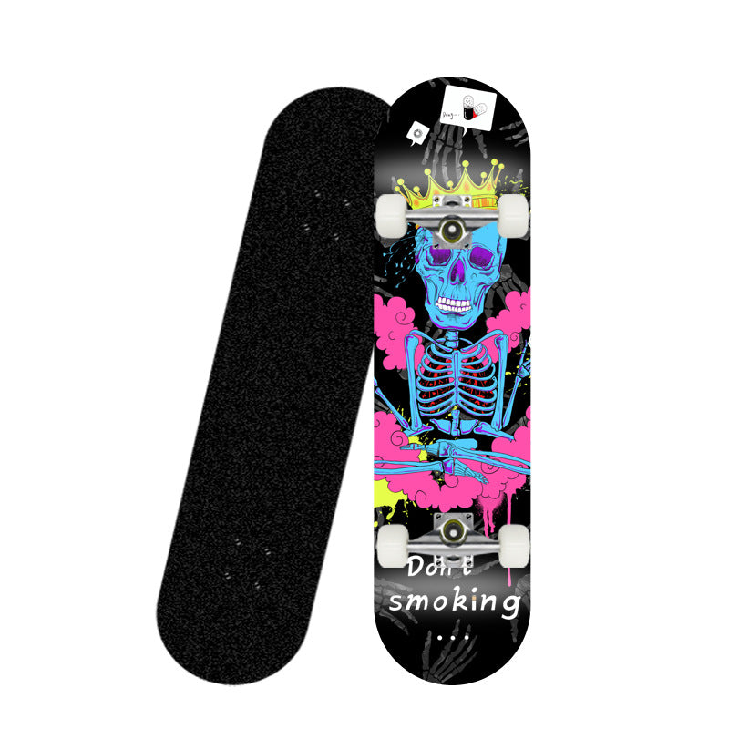 Dekorativ Skateboard Deck Skanto