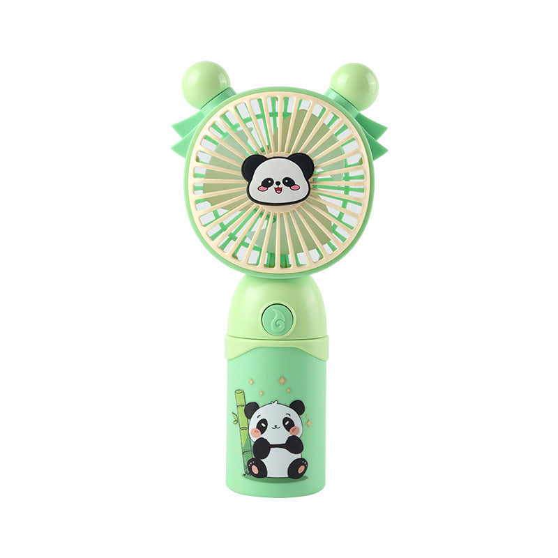 Dame bærbar Mini-vifte med søtt panda-design Skanto