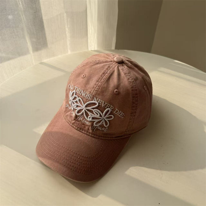 Kvinne Brodert Floral Baseball Cap Skanto 1783922211