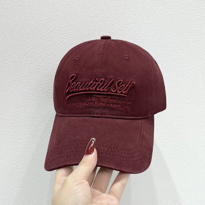 Kvinne Trendy Brodert Caps Skanto