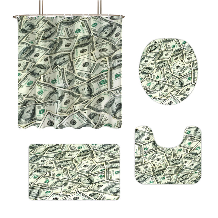 Digital Dollar Bill Badet Sett Skanto