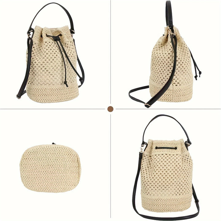 Håndknyttede vesker med sammenleggbart design Skanto