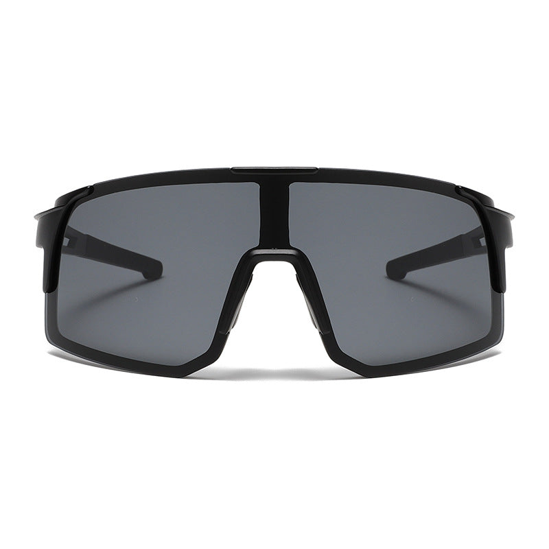 Unisex nan sporty Wraparound solbriller med polariserte glass, høy UV-beskyttelse og sklisikkert nesepad Skanto