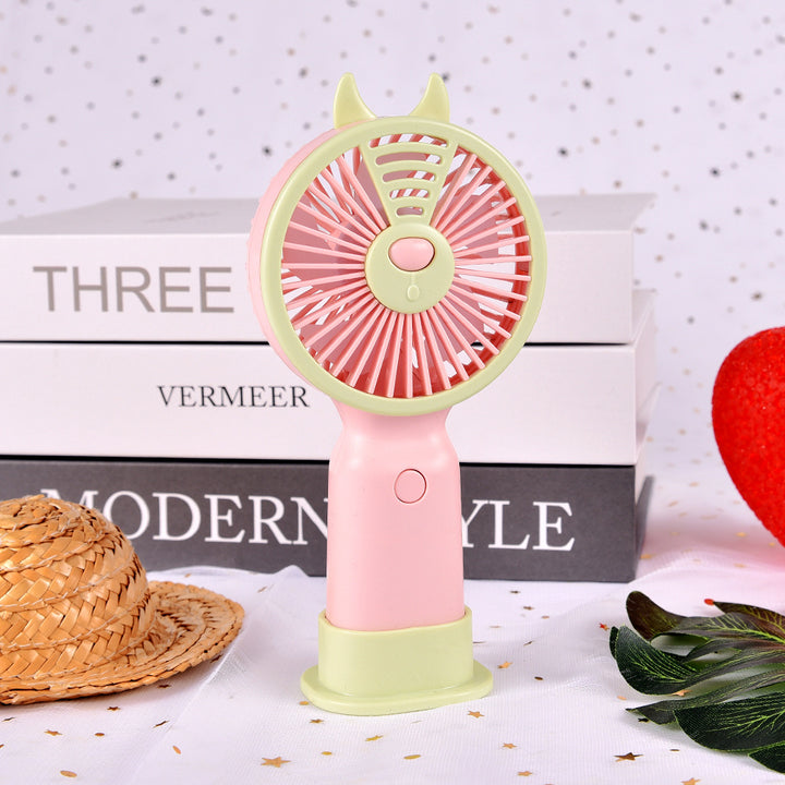 Unisex Bærbar Håndvifte med søtt Dyredesign Skanto