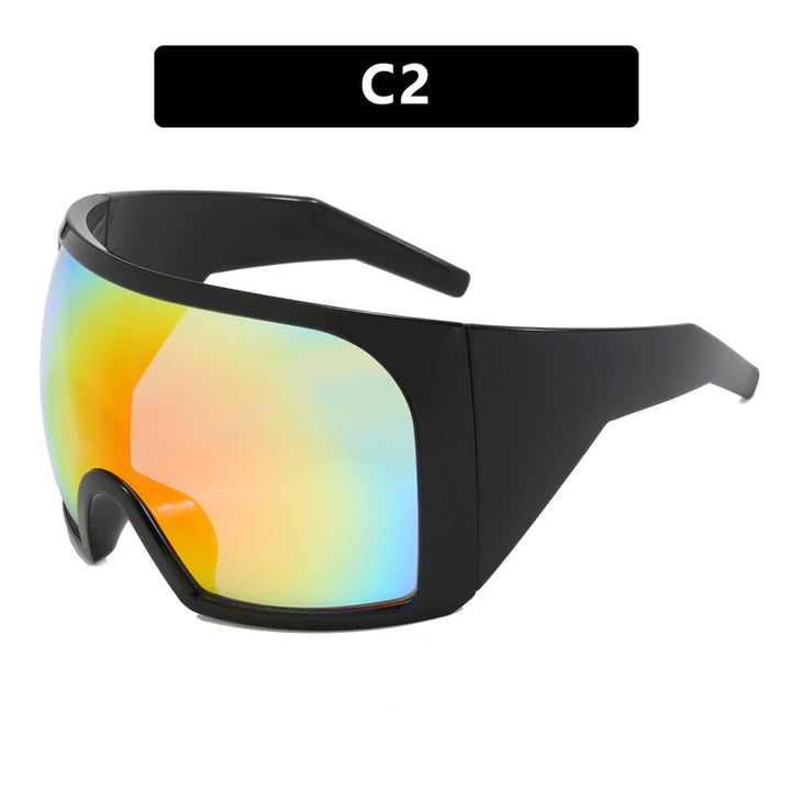 Dame sporty solbrille med aerodynamisk design Skanto