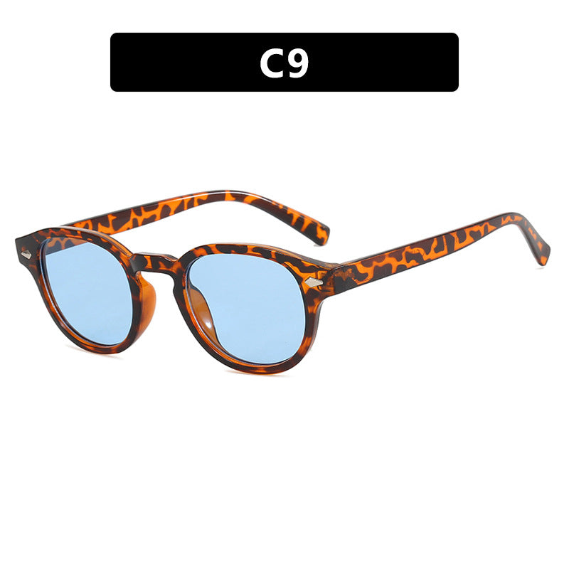 Women's round sunglasses with elegant design and UV protection Skanto