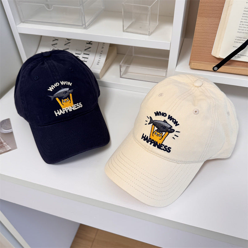 Kvinnenes Lekne Broderte Justerbare Baseballcap Skanto