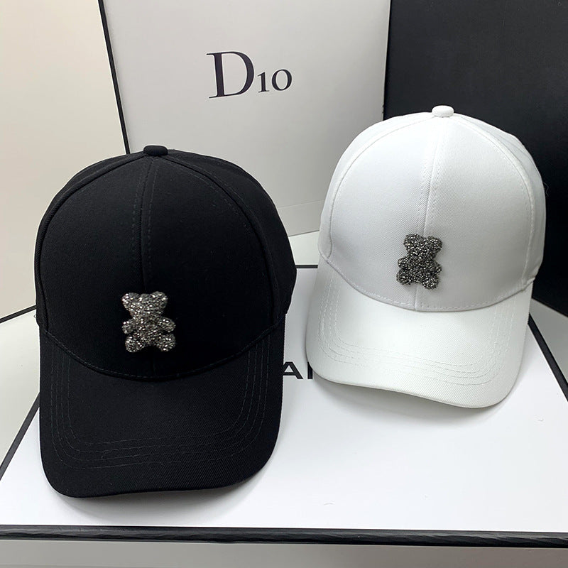 Kvinnens dekorert casual baseball caps Skanto