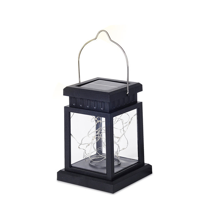 Solarlampe med realistisk flammelys LED-lys og vanntett utendørsdesign Skanto