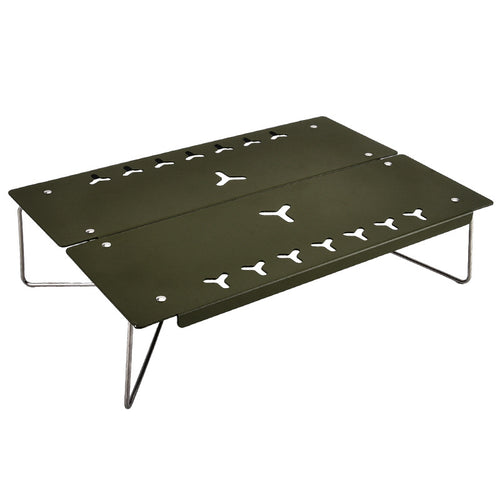 Compact Camping Table with Ergonomic Construction Skanto