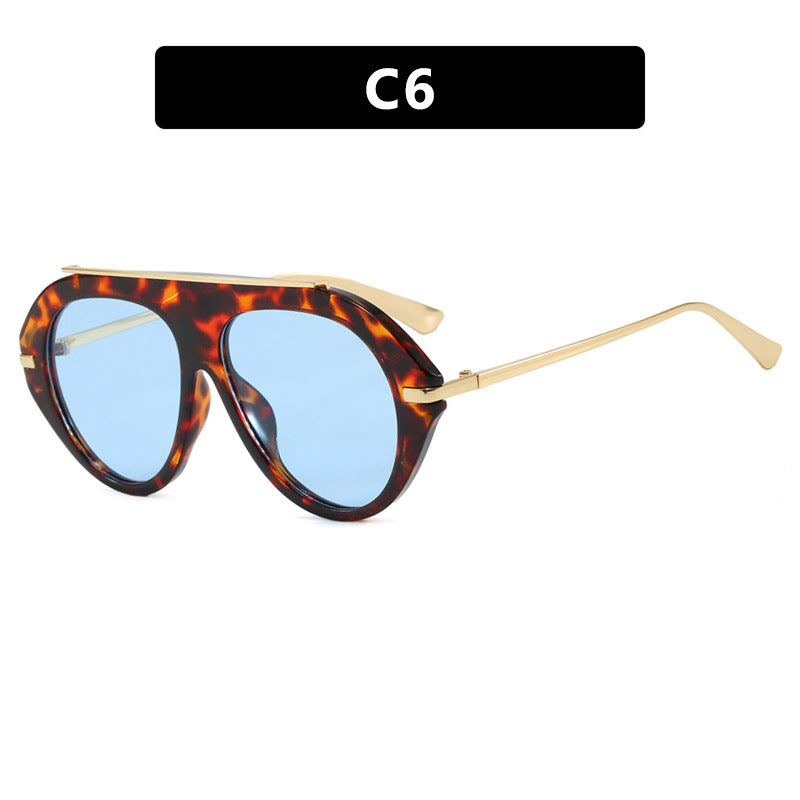 Women's sunglasses in elegant hexagon design Skanto