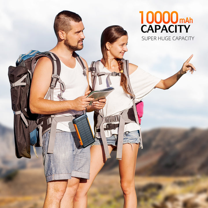 Solar Powerbank med hurtiglading fra Skanto