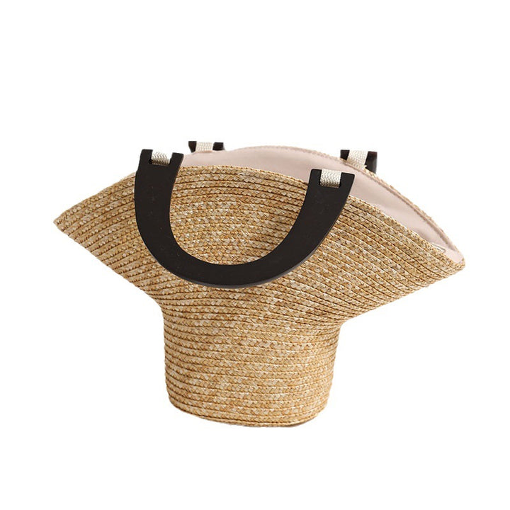Modern handbag with stylish plastic handles Skanto