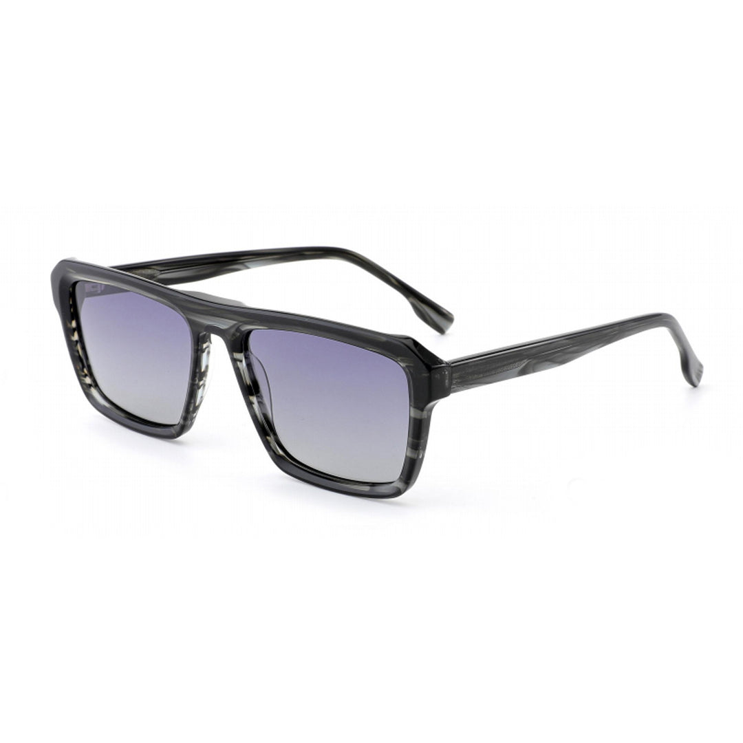 Dame moteriktige solbriller med moderne, bred ramme og høy UV-beskyttelse Skanto