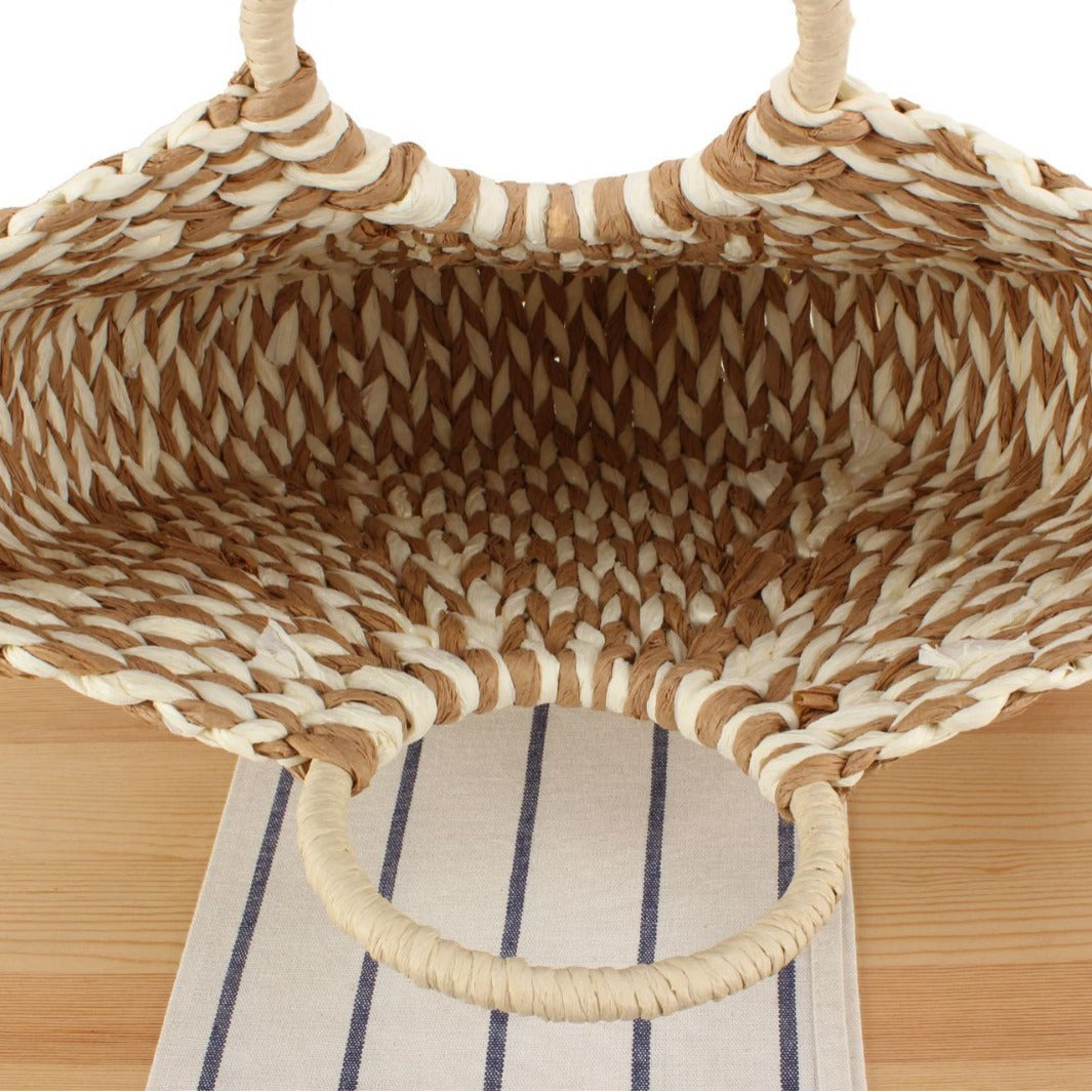 Modern basket bag with refined design Skanto