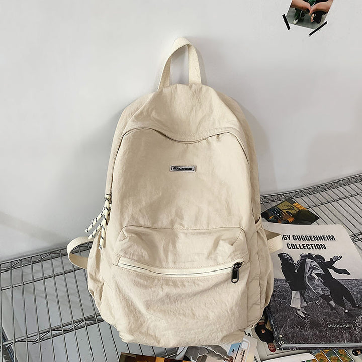 Holdbar multi-lomme reise skole ryggsekk