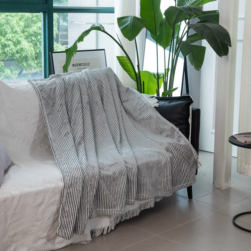 Dame Elegant og myk Vaffel-teppe Skanto