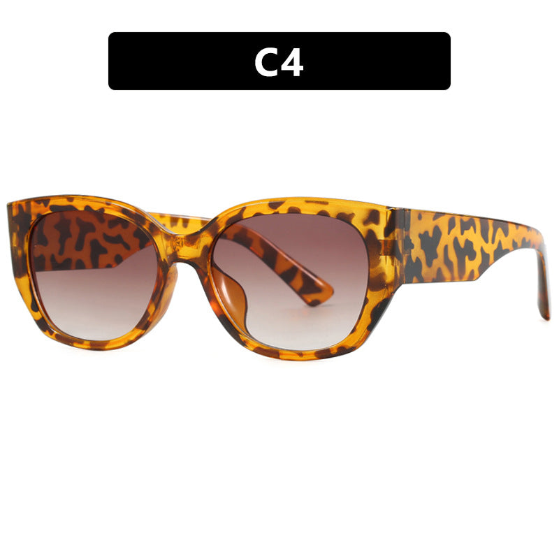 Women's elegant glasses with animal print Skanto