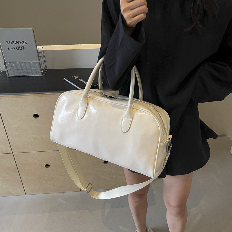 Elegant helgetaske i vintage-stil Skanto