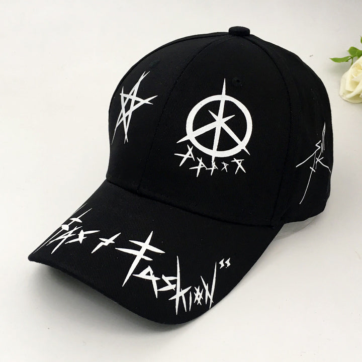 Herre Kunstnerisk Grafisk Snapback Caps Skanto