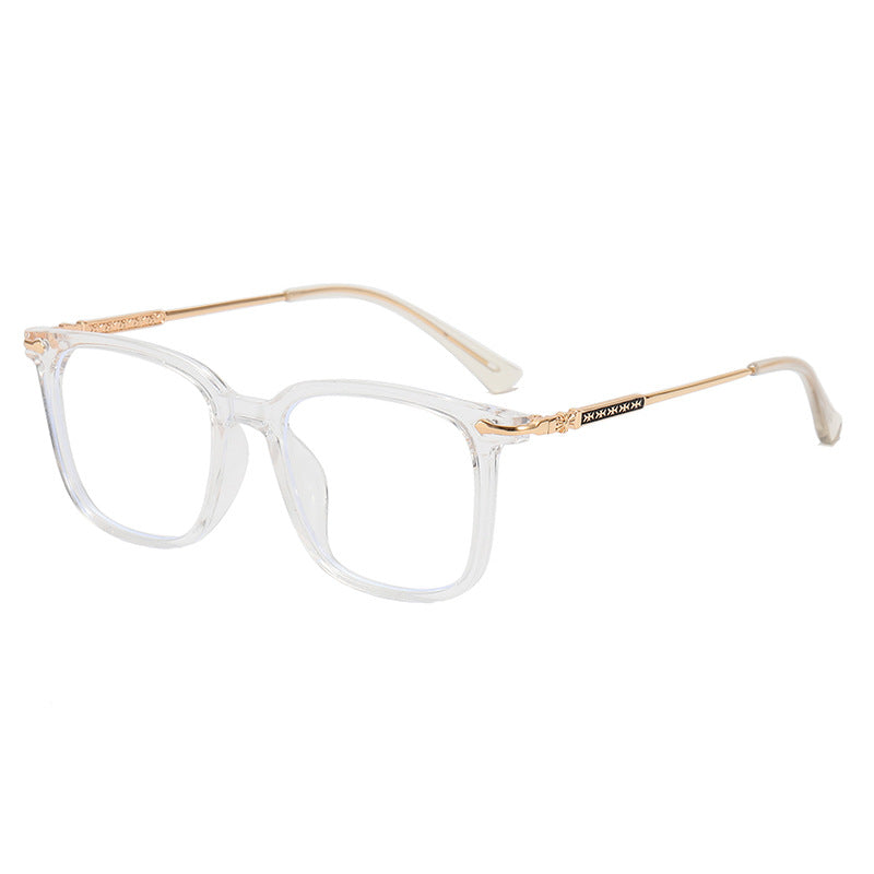 Dame firkantet designerbrille med elegant ramdesign Skanto