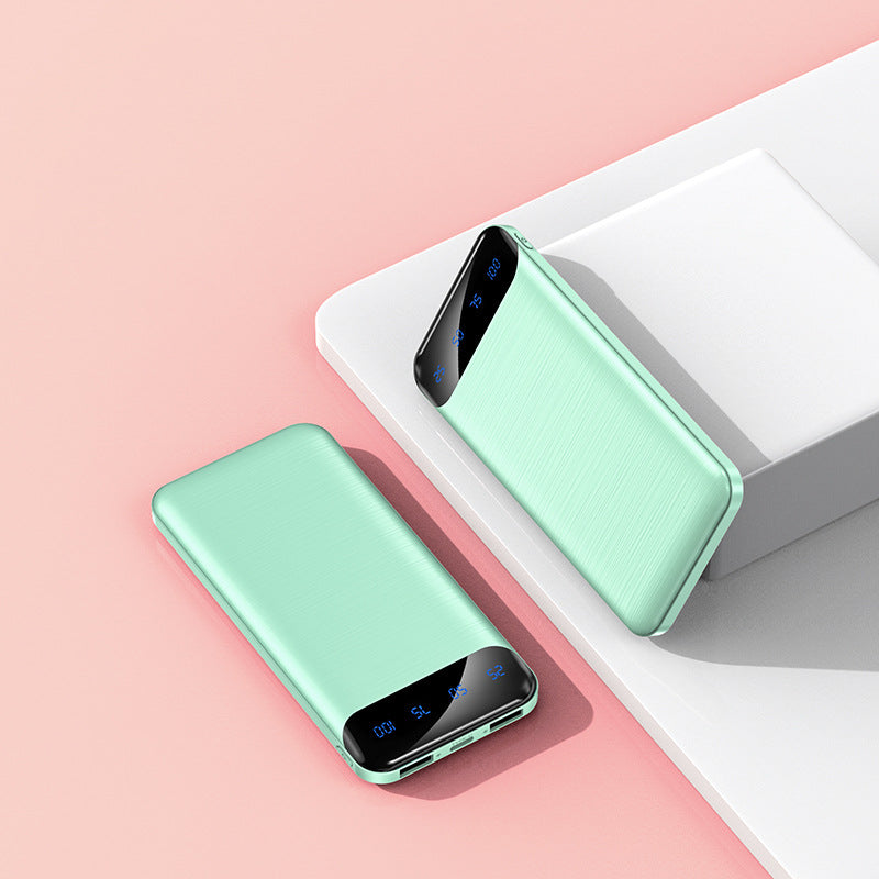 Høyytelses Powerbank med Digital Skjerm Skanto