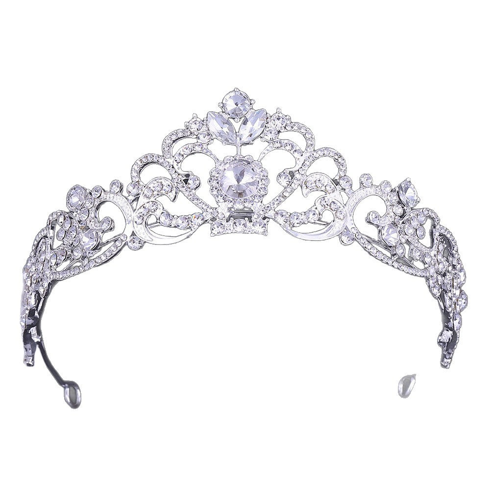 Damer Krystallbesatt Tiara Skanto