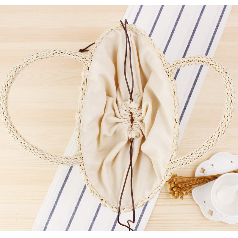 Basket bag with unique handmade design Skanto