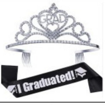 Dame Dekorativ Krystal Tiara Skanto