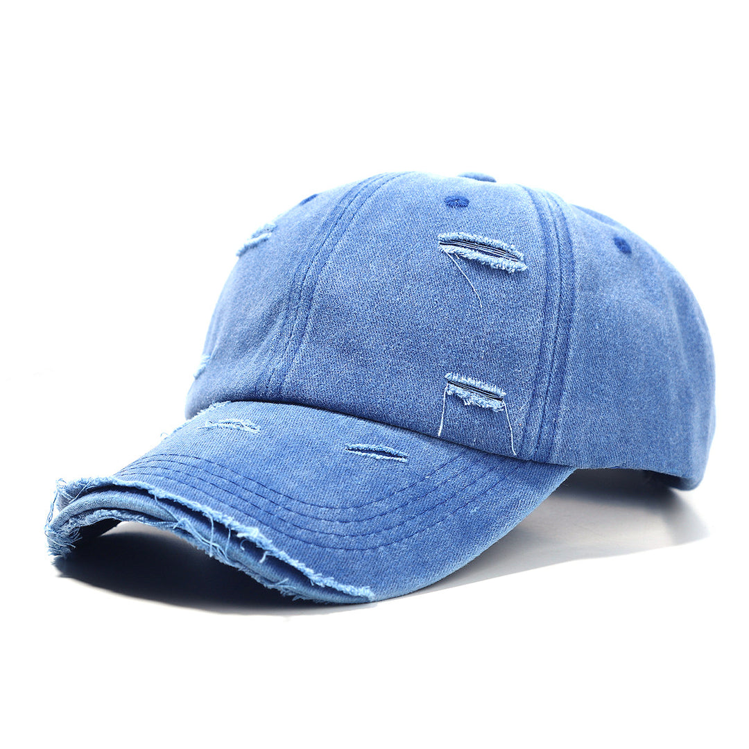 Damevasket baseballcaps med ødelagt utseende Skanto