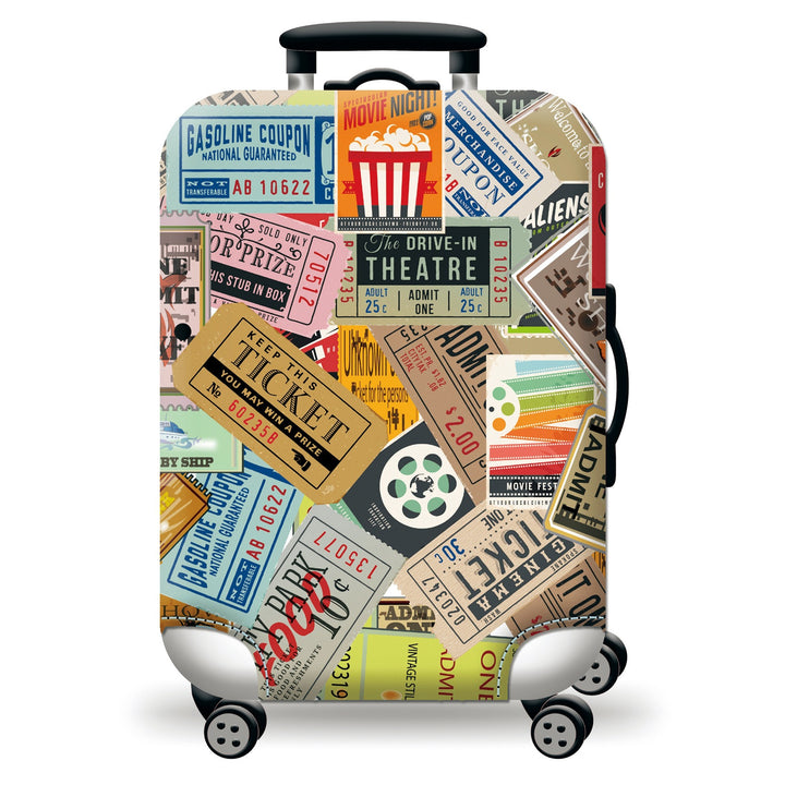 Hard Shell Bagasje med Jord Design Skanto